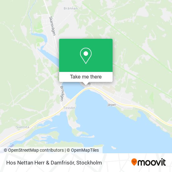 Hos Nettan Herr & Damfrisör map