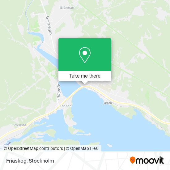 Friaskog map