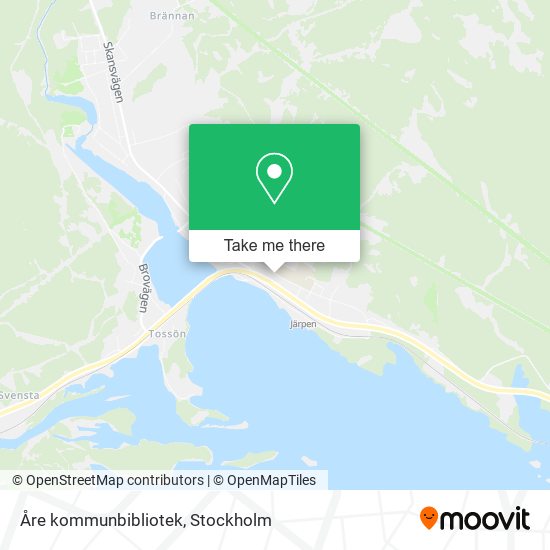Åre kommunbibliotek map