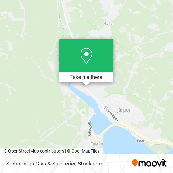 Söderbergs Glas & Snickerier map