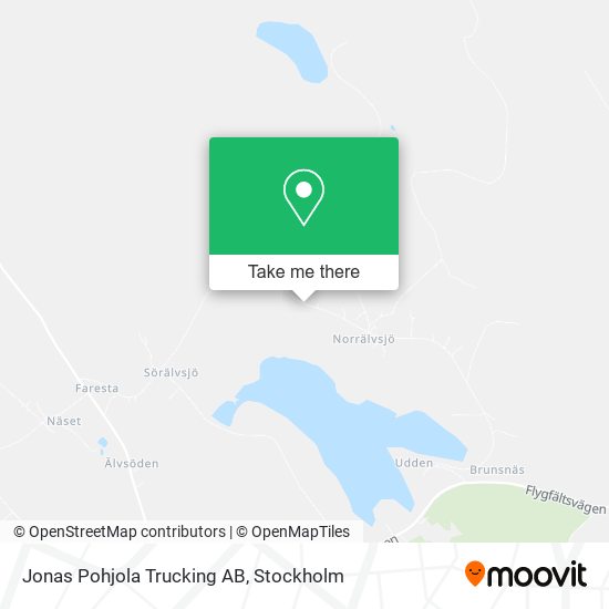 Jonas Pohjola Trucking AB map