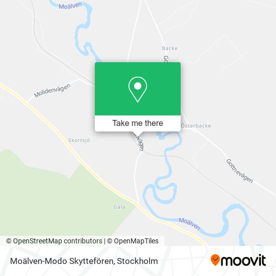 Moälven-Modo Skyttefören map