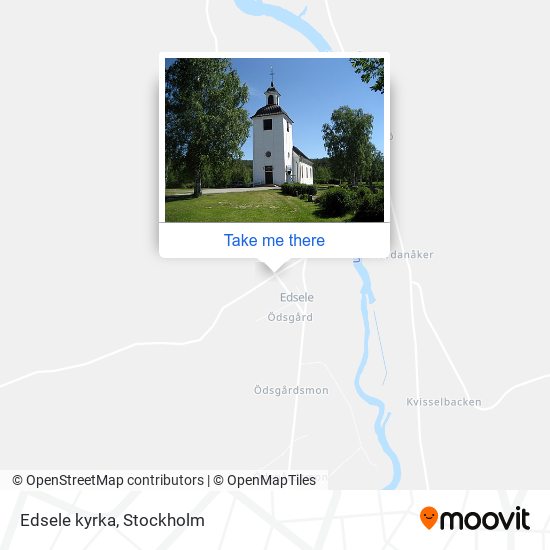 Edsele kyrka map