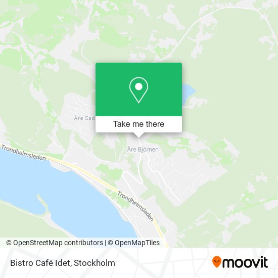Bistro Café Idet map