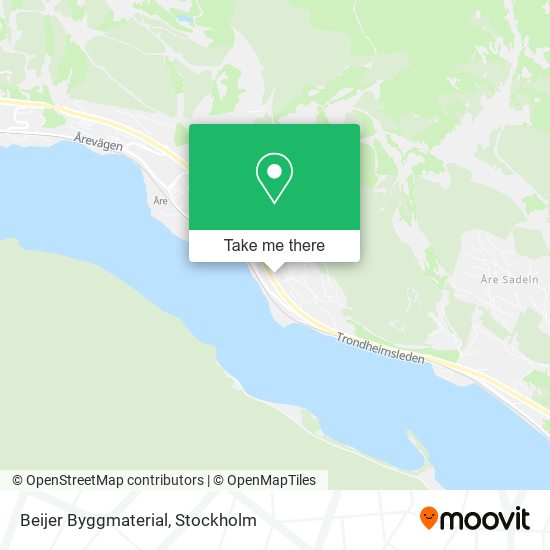 Beijer Byggmaterial map
