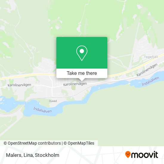 Malers, Lina map