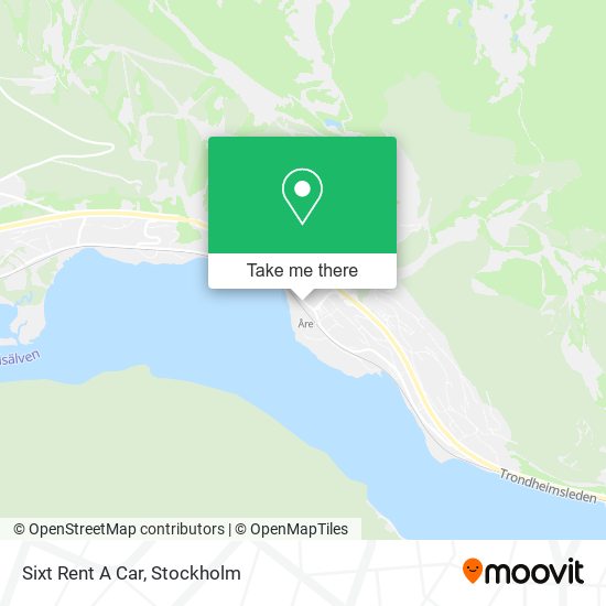 Sixt Rent A Car map