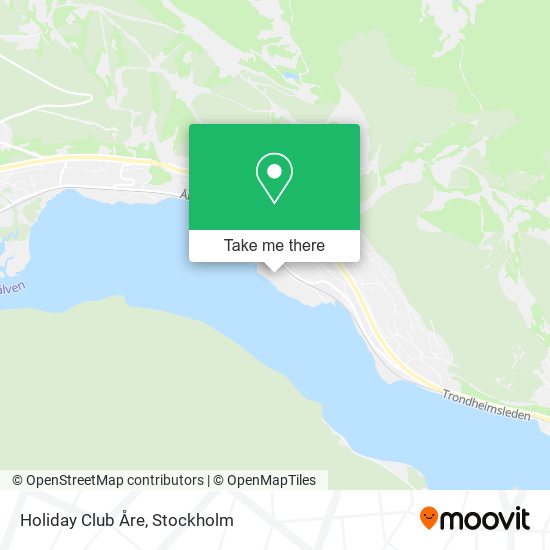 Holiday Club Åre map