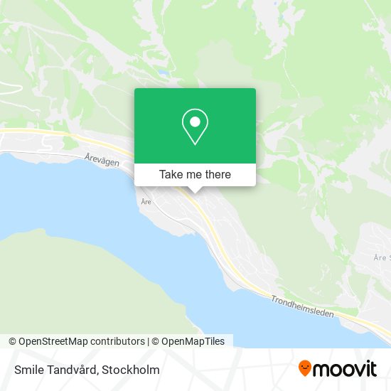 Smile Tandvård map