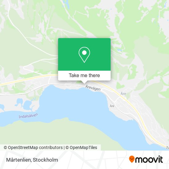 Mårtenlien map