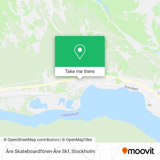 Åre Skateboardfören-Åre Skf map