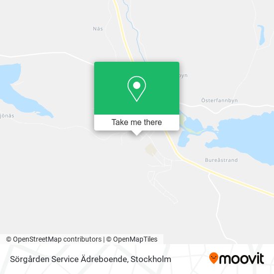Sörgården Service Ädreboende map