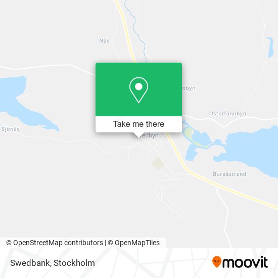 Swedbank map