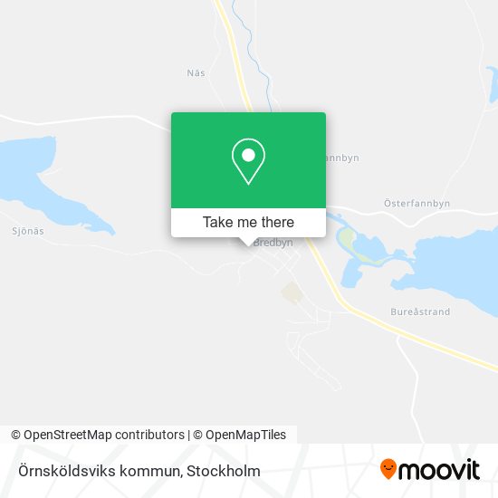 Örnsköldsviks kommun map