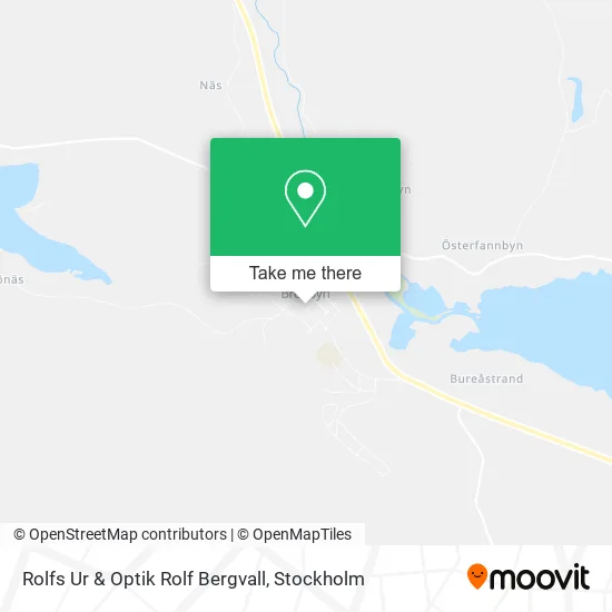 Rolfs Ur & Optik Rolf Bergvall map