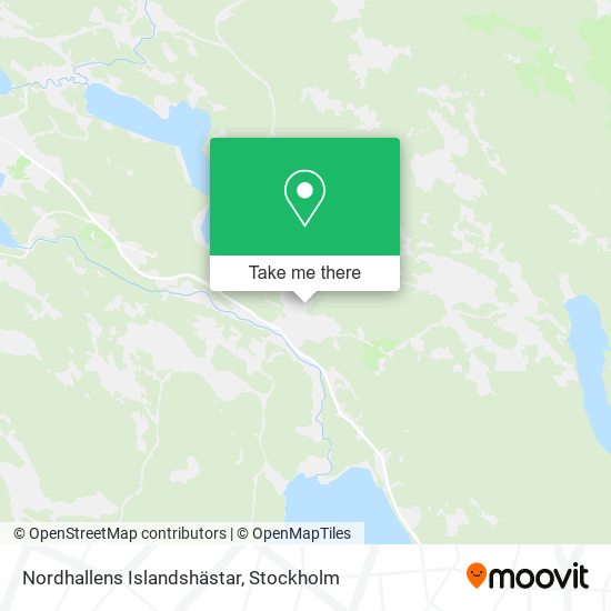 Nordhallens Islandshästar map