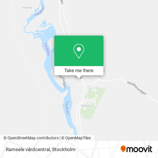 Ramsele vårdcentral map