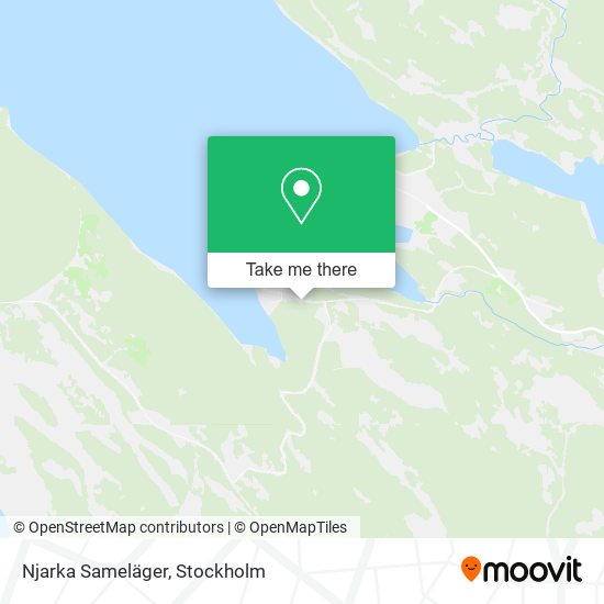 Njarka Sameläger map