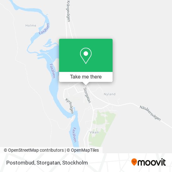 Postombud, Storgatan map