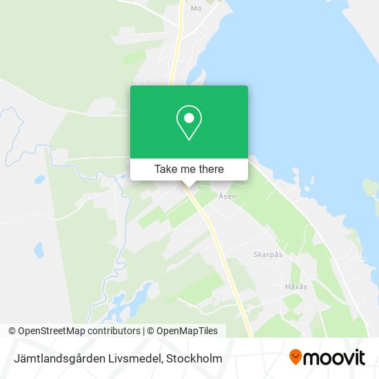 Jämtlandsgården Livsmedel map