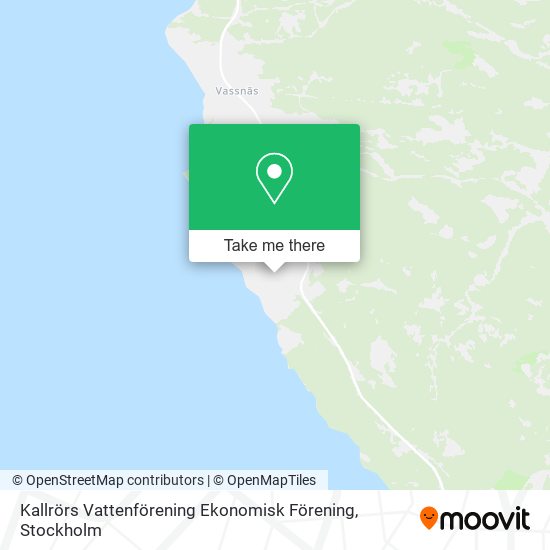 Kallrörs Vattenförening Ekonomisk Förening map