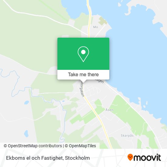Ekboms el och Fastighet map