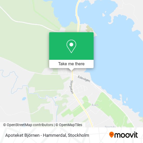 Apoteket Björnen - Hammerdal map