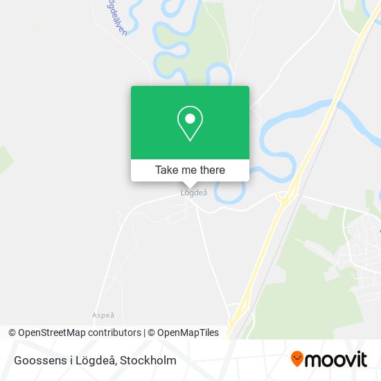 Goossens i Lögdeå map