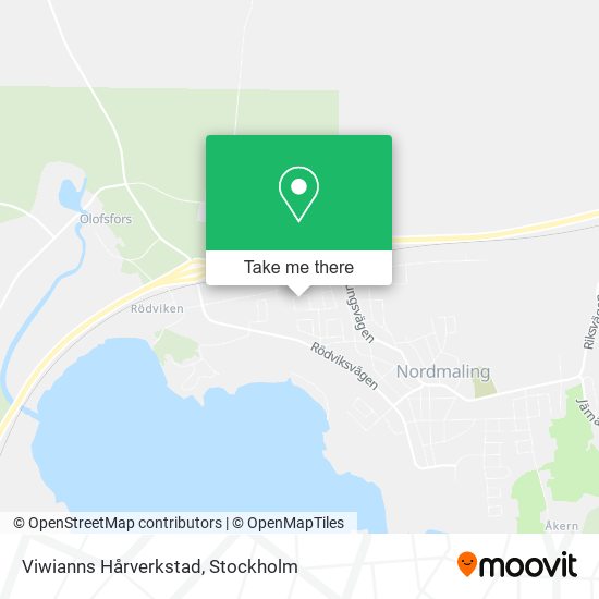 Viwianns Hårverkstad map
