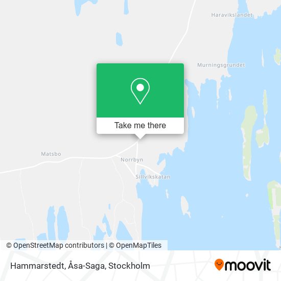 Hammarstedt, Åsa-Saga map