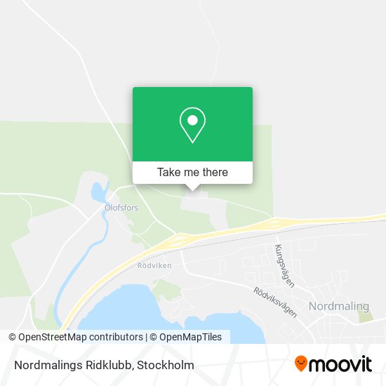 Nordmalings Ridklubb map