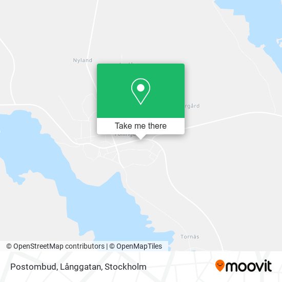 Postombud, Långgatan map