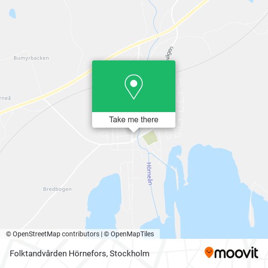 Folktandvården Hörnefors map