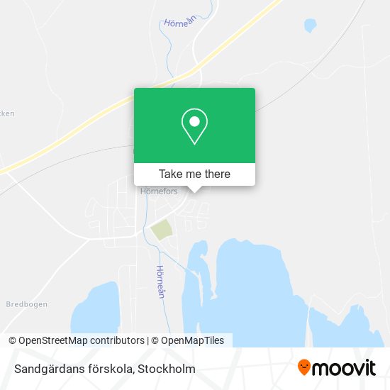 Sandgärdans förskola map