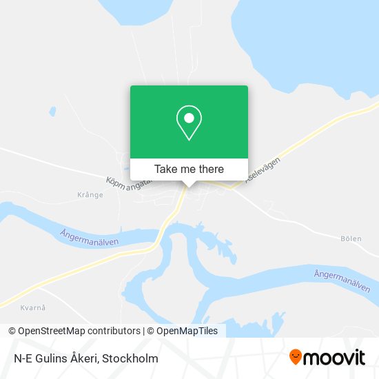 N-E Gulins Åkeri map