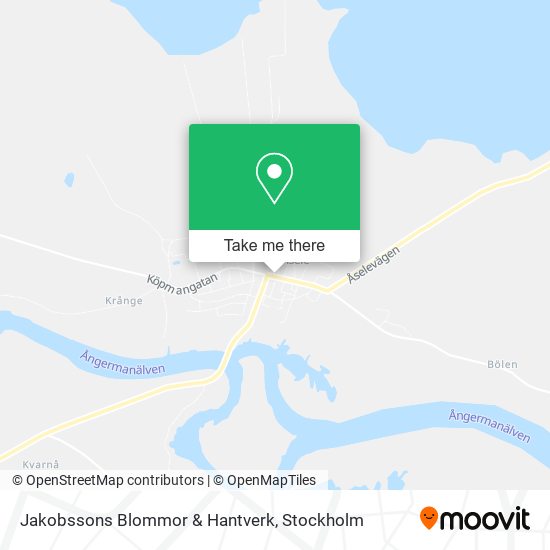 Jakobssons Blommor & Hantverk map