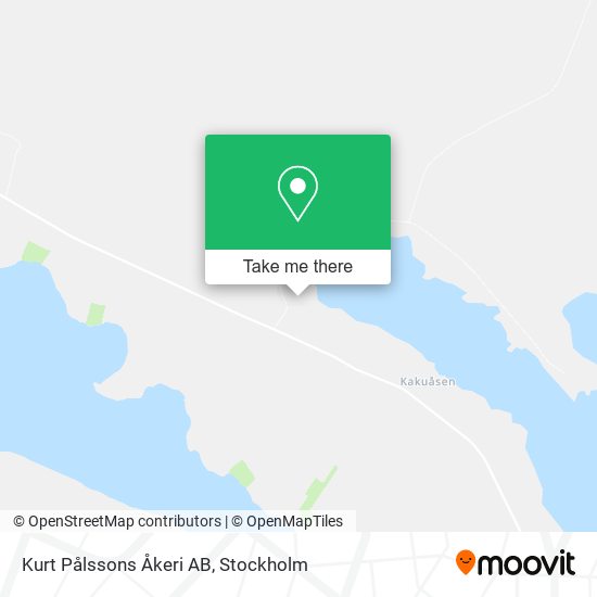 Kurt Pålssons Åkeri AB map