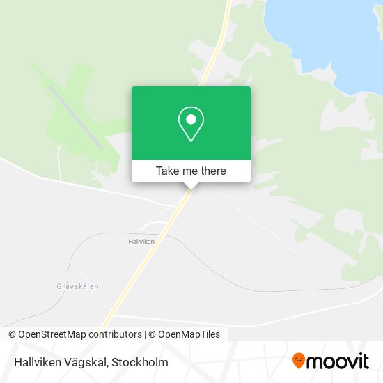 Hallviken Vägskäl map