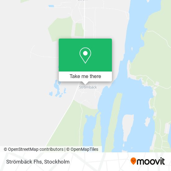 Strömbäck Fhs map