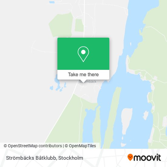Strömbäcks Båtklubb map