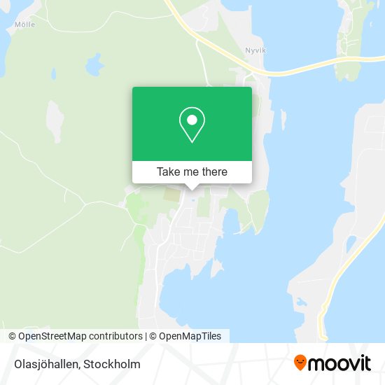 Olasjöhallen map