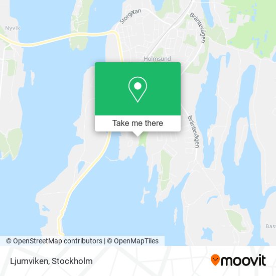 Ljumviken map