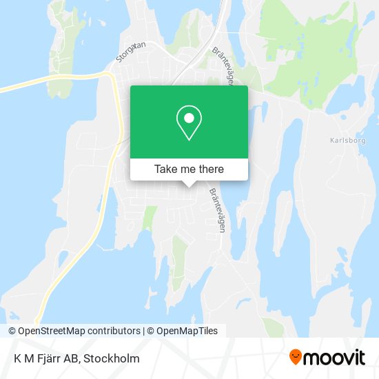 K M Fjärr AB map