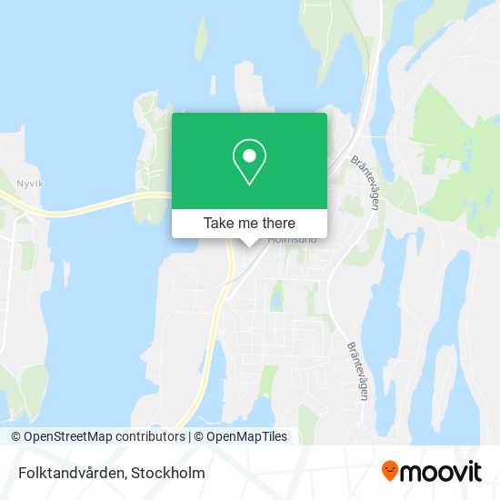 Folktandvården map