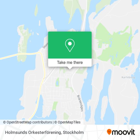 Holmsunds Orkesterförening map