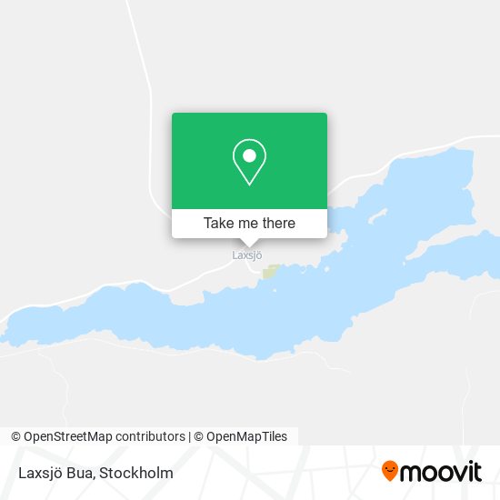 Laxsjö Bua map