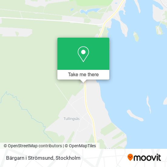 Bärgarn i Strömsund map