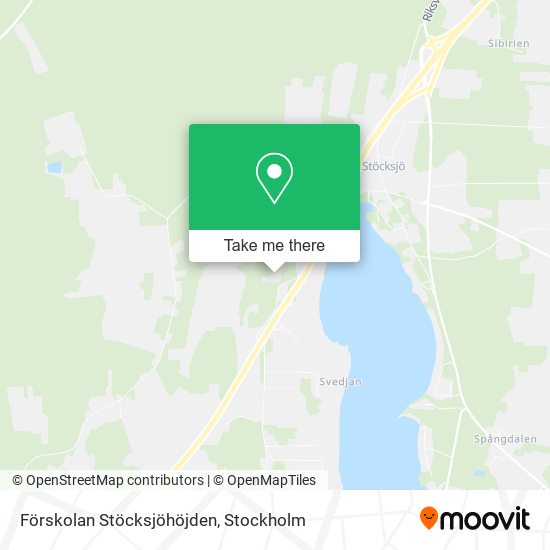 Förskolan Stöcksjöhöjden map