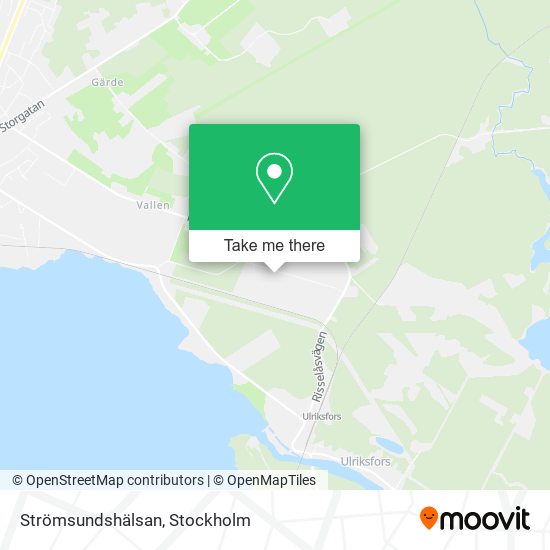 Strömsundshälsan map