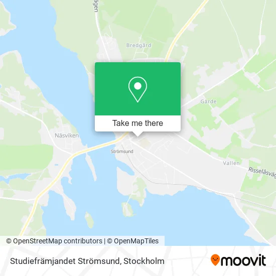 Studiefrämjandet Strömsund map